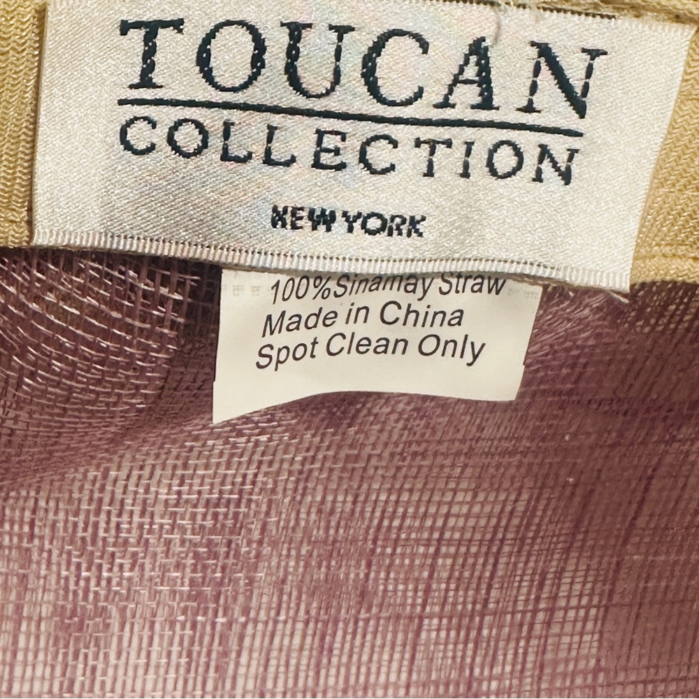 Toucan Collection Yellow and Purple Hat - Picture 6 of 7